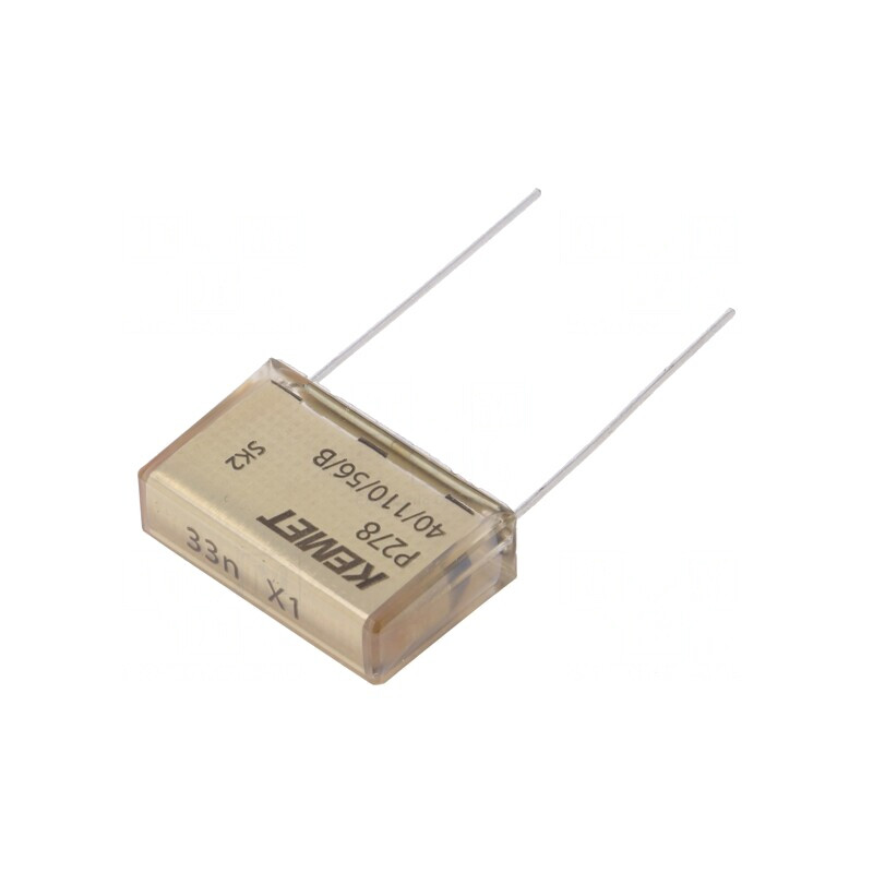 Condensator de Hârtie X1 33nF 480VAC THT 22,5mm ±20% | Electronic-mag.ro | Componente Electronice