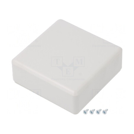Carcasă Universală ABS Gri 71x71x27mm | Electronic-mag.ro | Componente Electronice