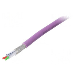 Cablu Automatizări Cu PVC Violet 1x2x0.64mm²