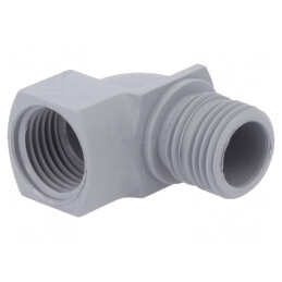 Garnitură Etanșare Unghi M16 Gri IP55 | Electronic-mag.ro | Componente Electronice