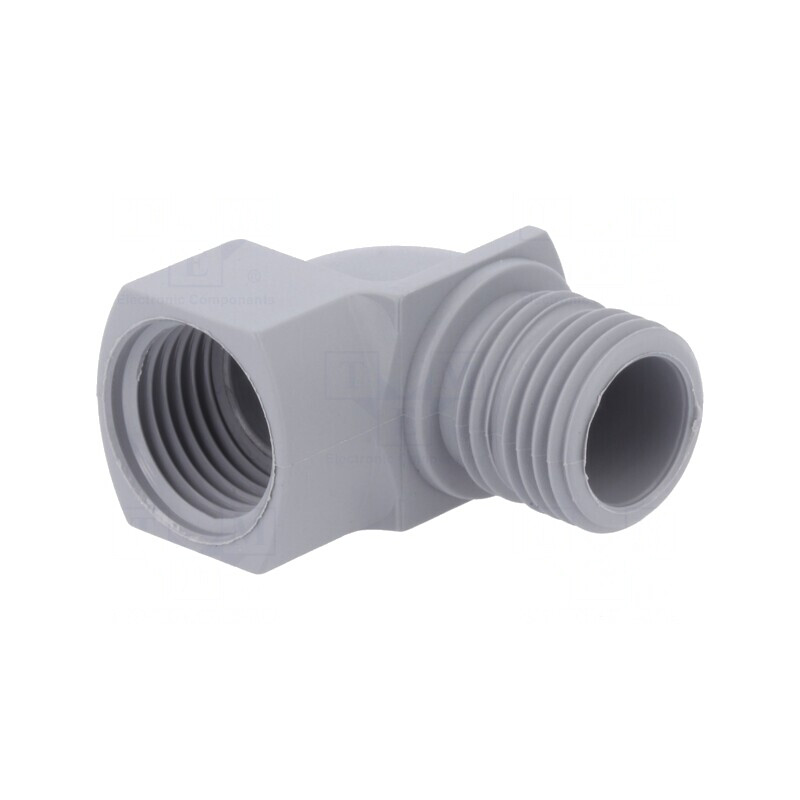Garnitură Etanșare Unghi M16 Gri IP55 | Electronic-mag.ro | Componente Electronice