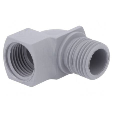 Garnitură Etanșare Unghi M16 Gri IP55 | Electronic-mag.ro | Componente Electronice