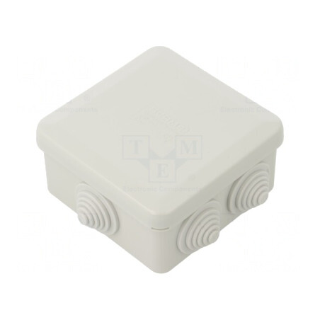 Cutie de Conexiuni Montaj pe Perete 89x89x46 mm | Electronic-mag.ro | Componente Electronice
