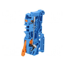 Conector Albastru de Șine 0,5-6mm2 2 Borne | Electronic-mag.ro | Componente Electronice