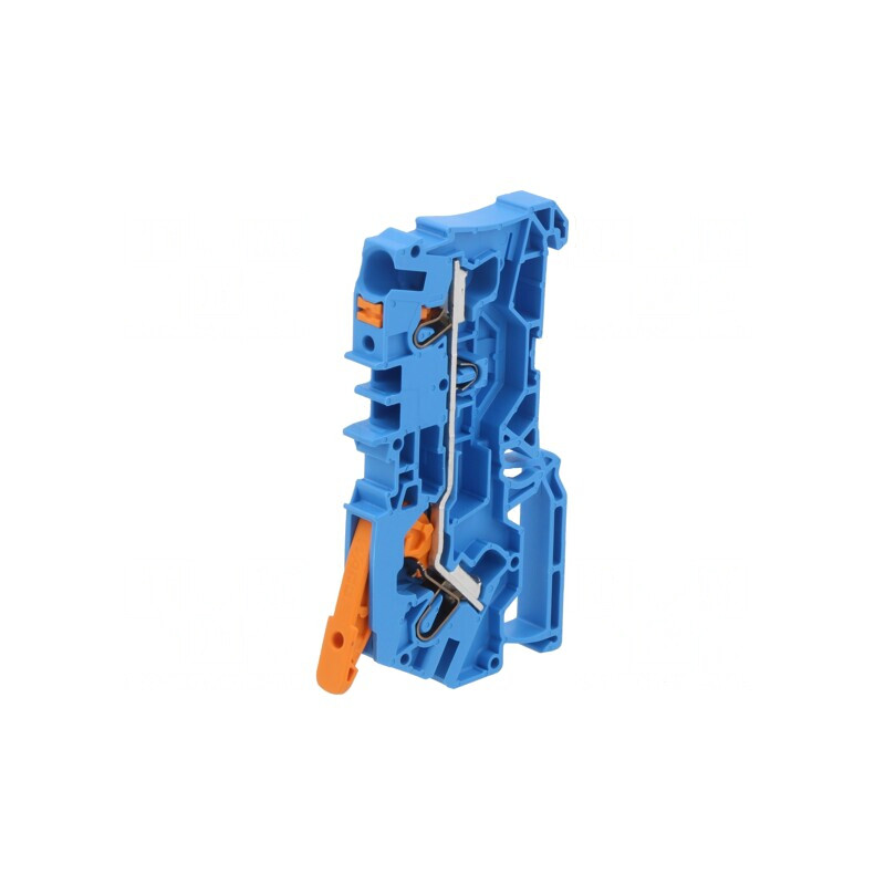 Conector Albastru de Șine 0,5-6mm2 2 Borne | Electronic-mag.ro | Componente Electronice