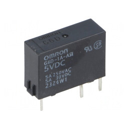 Releu electromagnetic SPST-NO 5VDC 5A | Electronic-mag.ro | Componente Electronice