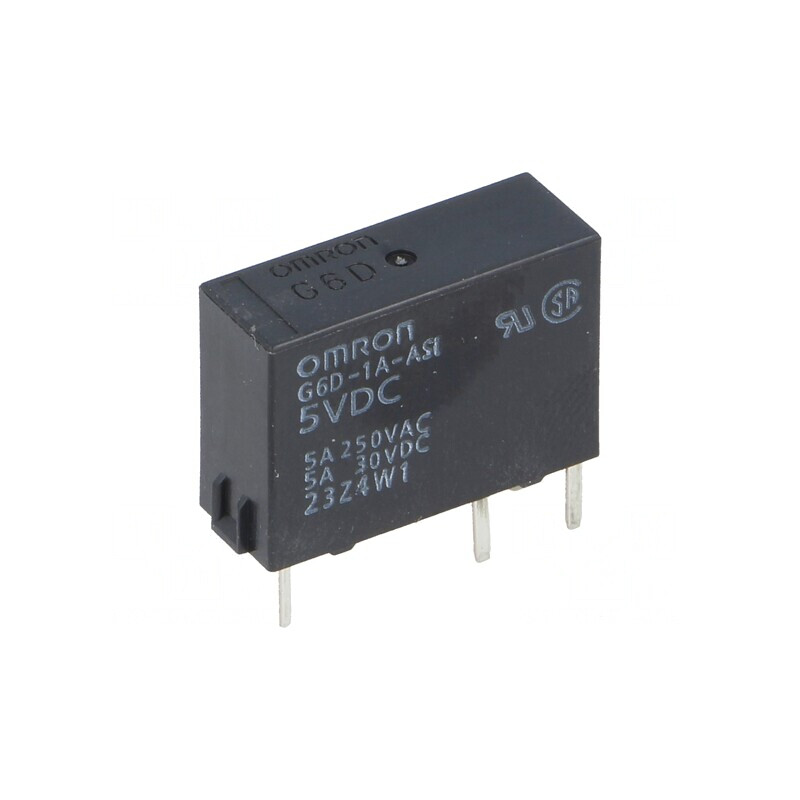 Releu electromagnetic SPST-NO 5VDC 5A | Electronic-mag.ro | Componente Electronice