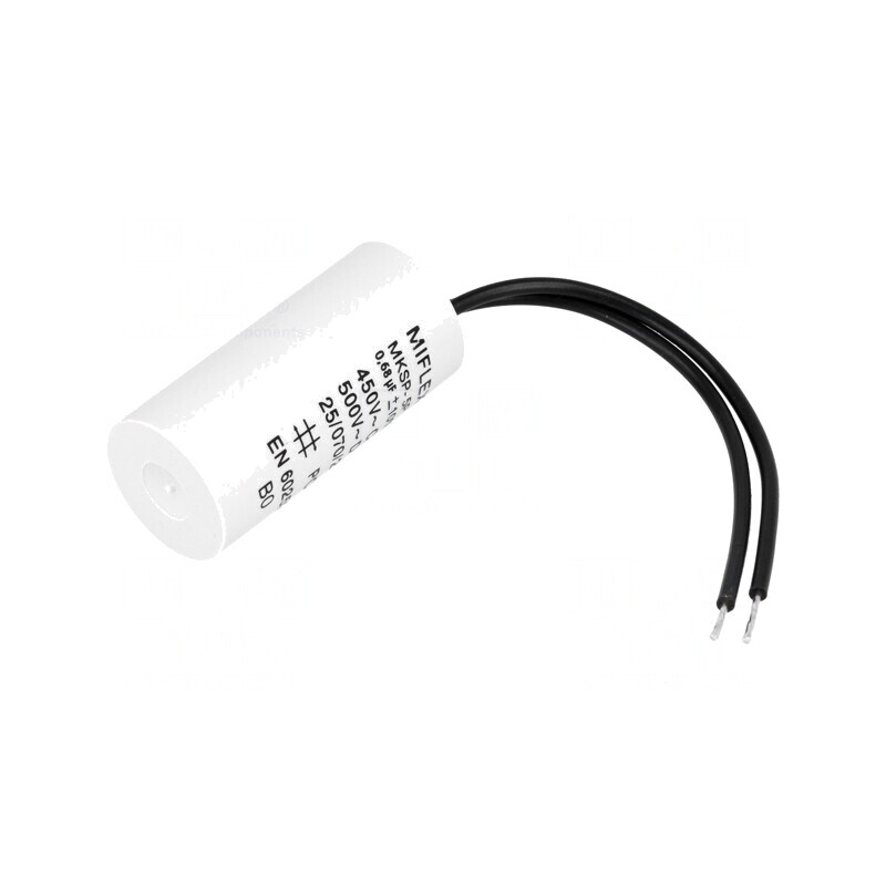 Condensator Motor 0.68uF 450V ±10% | Electronic-mag.ro | Componente Electronice