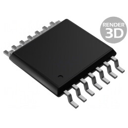 Driver LED Boost Buck-Boost 3-72V HTSSOP14