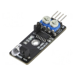 Senzor Distanță Reflexiv 3,3-5VDC 45x11mm | Electronic-mag.ro | Componente Electronice