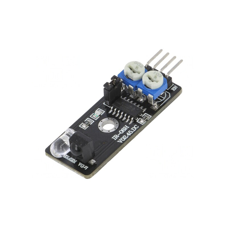 Senzor Distanță Reflexiv 3,3-5VDC 45x11mm | Electronic-mag.ro | Componente Electronice