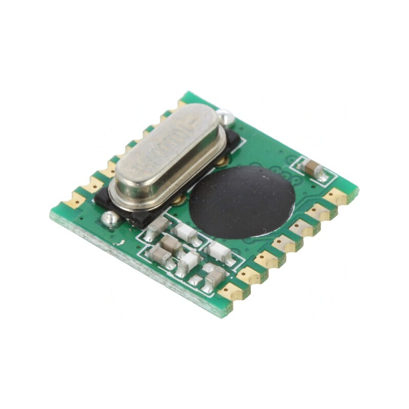 Transmițător RF FM FSK 433,92MHz SPI 2,2-5,4V 8dBm SMD | Electronic-mag.ro | Componente Electronice