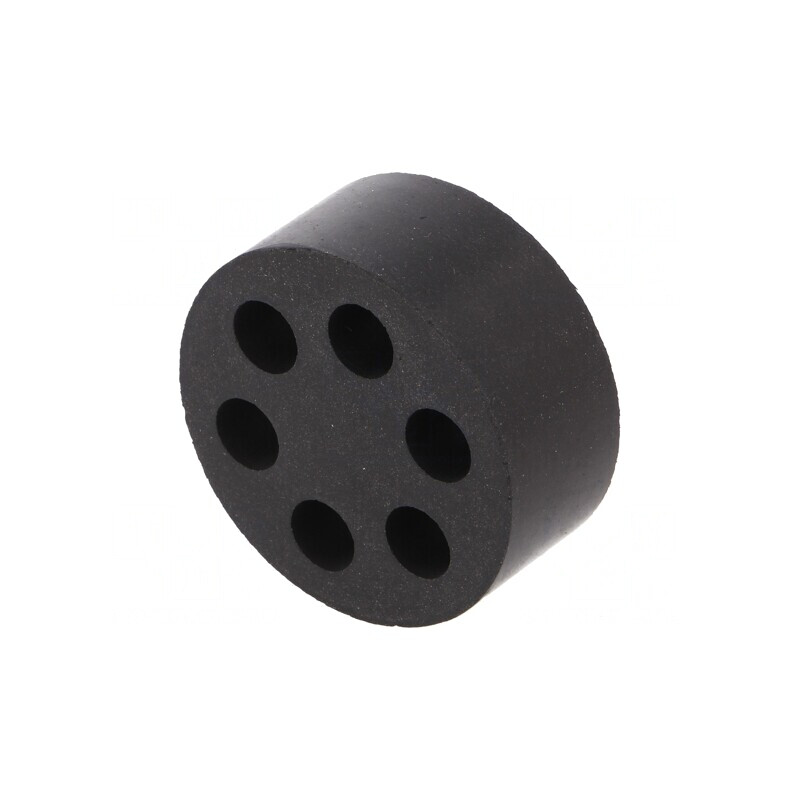 Insert Presetupă 8mm M50 IP54 Cauciuc NBR 6 Orificii | Electronic-mag.ro | Componente Electronice
