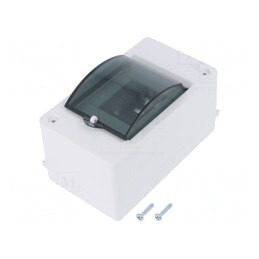 Carcasă Albă pentru Aparatură Modulară IP20 3 Module 400V | Electronic-mag.ro | Componente Electronice