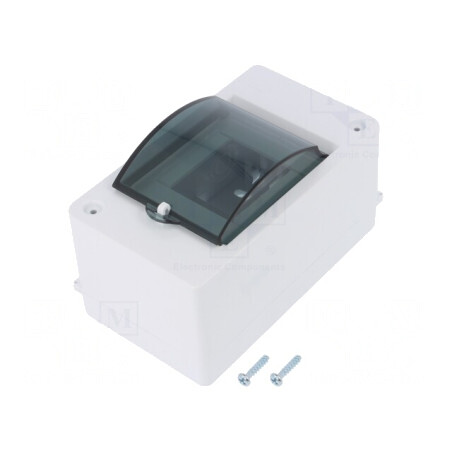 Carcasă Albă pentru Aparatură Modulară IP20 3 Module 400V | Electronic-mag.ro | Componente Electronice