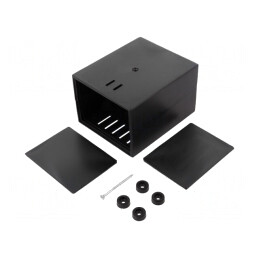 Carcasă ventilată polistiren 90x110x68mm | Electronic-mag.ro | Componente Electronice