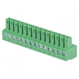 Regletă de conexiuni deconectabilă 3,81mm 14 piste drept | Electronic-mag.ro | Componente Electronice