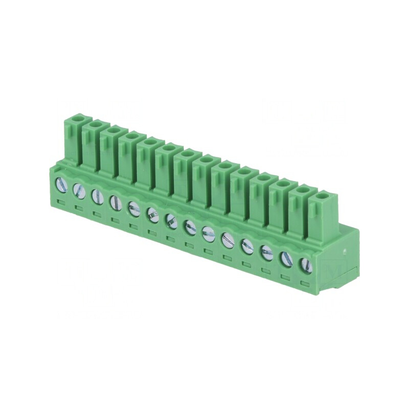 Regletă de conexiuni deconectabilă 3,81mm 14 piste drept | Electronic-mag.ro | Componente Electronice