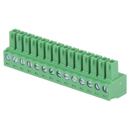 Regletă de conexiuni deconectabilă 3,81mm 14 piste drept | Electronic-mag.ro | Componente Electronice