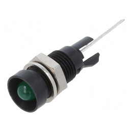 Lampă LED Verde PCB 8mm | Electronic-mag.ro | Componente Electronice