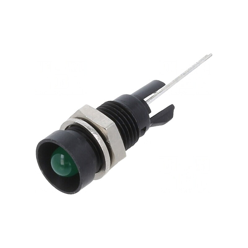 Lampă LED Verde PCB 8mm | Electronic-mag.ro | Componente Electronice