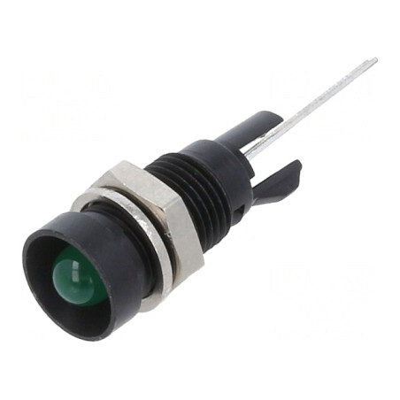 Lampă LED Verde PCB 8mm | Electronic-mag.ro | Componente Electronice