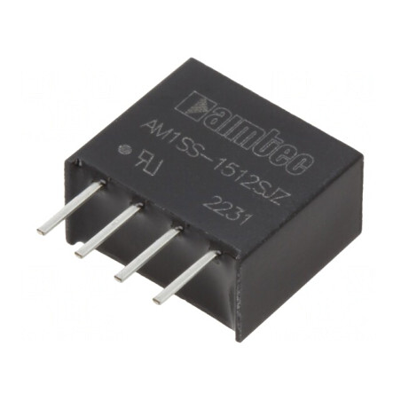 Convertor DC/DC 1W 12V 83mA | Electronic-mag.ro | Componente Electronice