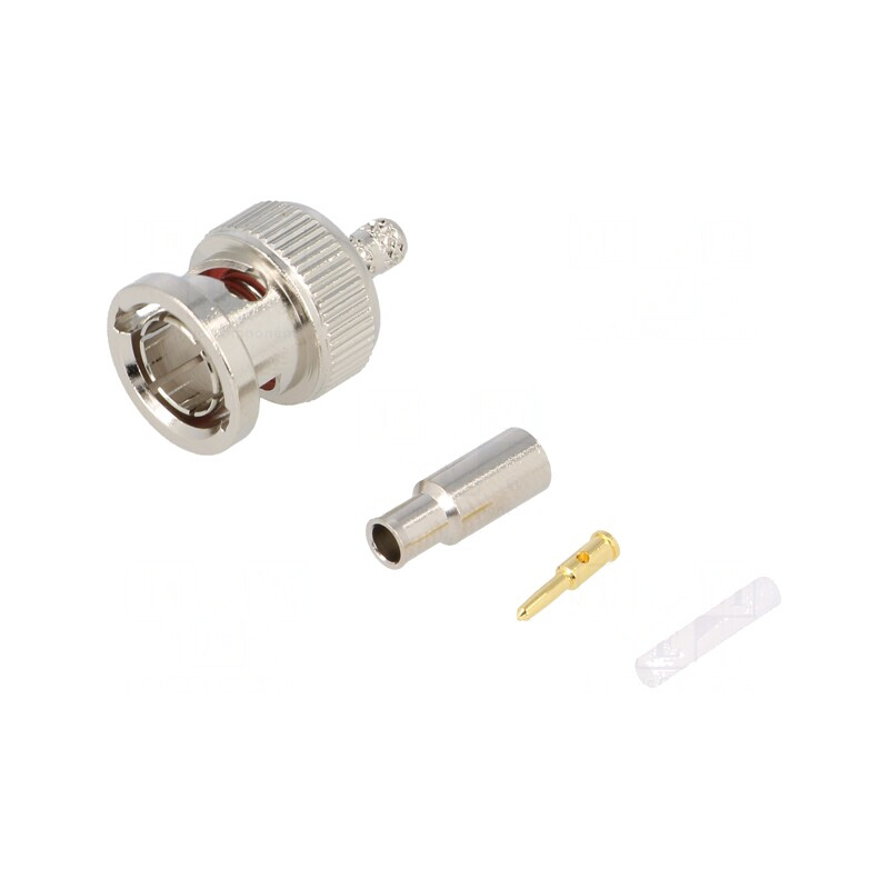 Mufă BNC tată drept 75Ω crimpat aurit | Electronic-mag.ro | Componente Electronice Mufă BNC tată drept 75Ω crimpat aurit | Electronic-mag.ro | Componente Electronice