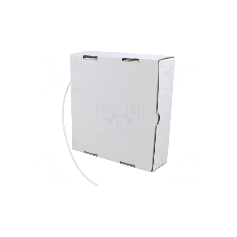 Manșon Termocontractabil Alb 1.6mm 2:1 | Electronic-mag.ro | Componente Electronice
