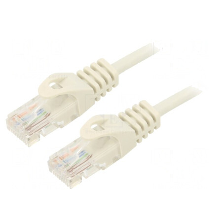 Cablu Patch U/UTP Cat5e 7.5m Gri RJ45 | Electronic-mag.ro | Componente Electronice