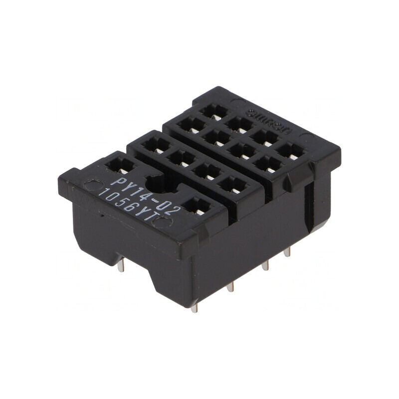 Stativ pentru relee H3YN-2, H3YN-4, MY4, MY4N, PY14-02 PCB 250VAC | Electronic-mag.ro | Componente Electronice Stativ pentru relee H3YN-2, H3YN-4, MY4, MY4N, PY14-02 PCB 250VAC | Electronic-mag.ro | Componente Electronice