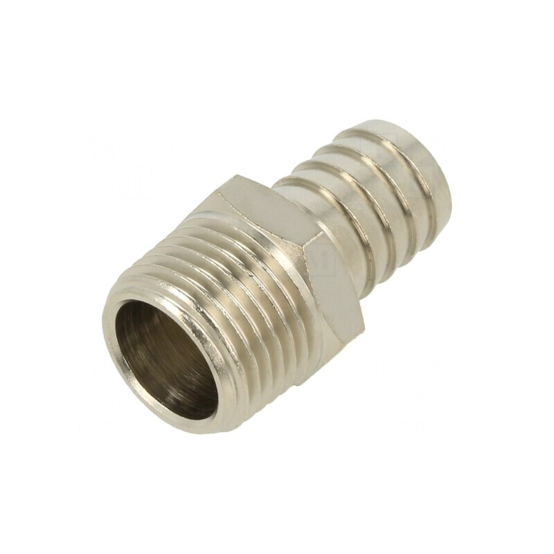 Racord push-in ştuţ alamă nichelată 1/2" 16mm | Electronic-mag.ro | Componente Electronice