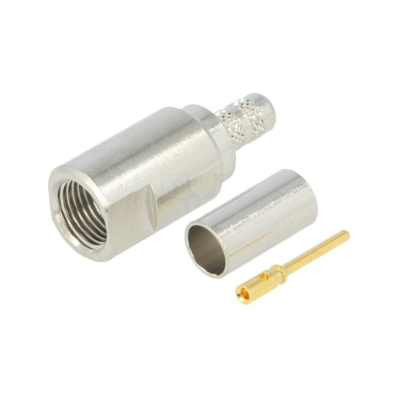 Mufă FME Tată Drept Crimpat 50Ω Nichelată | Electronic-mag.ro | Componente Electronice Mufă FME Tată Drept Crimpat 50Ω Nichelată | Electronic-mag.ro | Componente Electronice