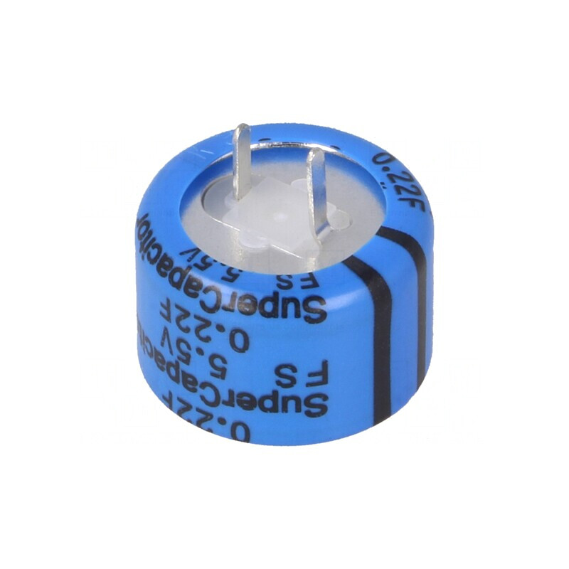 Supercondensator 0,22F 5,5V 5,08mm 25Ω | Electronic-mag.ro | Componente Electronice