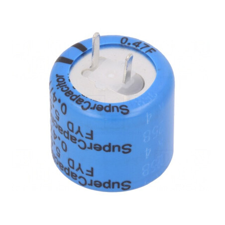 Supercondensator THT 0,47F 5,5V 5,08mm | Electronic-mag.ro | Componente Electronice