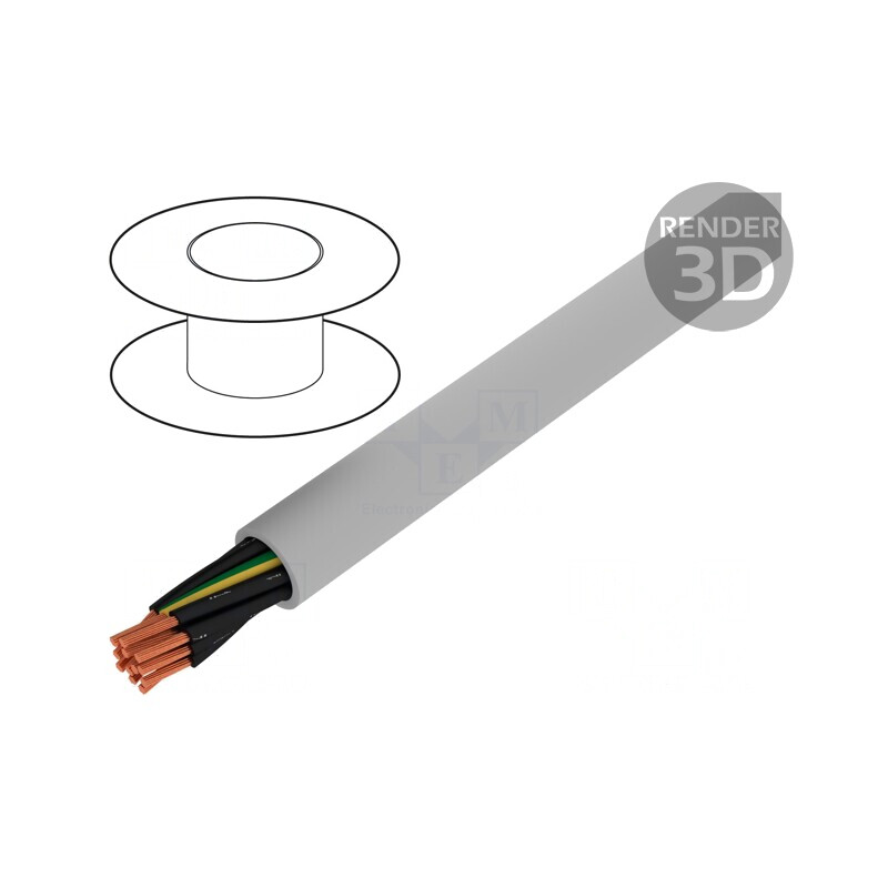 Cablu Electric JZ-500 12G0,5mm2 Gri | Electronic-mag.ro | Componente Electronice Cablu Electric JZ-500 12G0,5mm2 Gri | Electronic-mag.ro | Componente Electronice