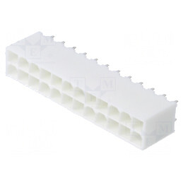 Soclu Mini-Fit Jr 4,2mm 24 PIN THT 9A Drept | Electronic-mag.ro | Componente Electronice