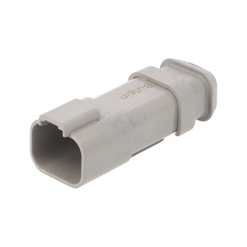 Conector cablu-cablu PX0 4 pini gri IP68 | Electronic-mag.ro | Componente Electronice