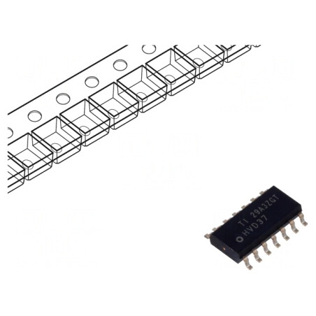 Interfață Receptor Declanșator Full Duplex RS485 SOIC14 | Electronic-mag.ro | Componente Electronice