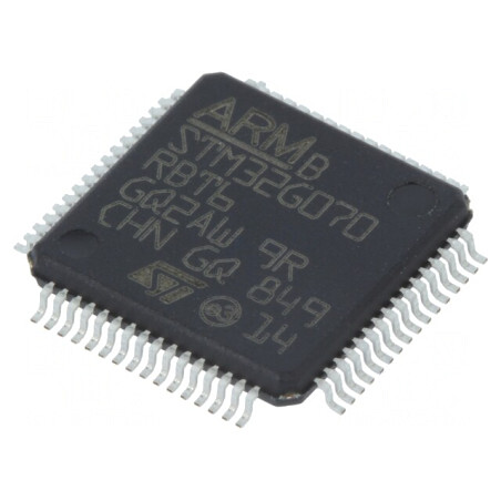 Microcontroler ARM 64MHz LQFP64 2-3.6VDC 12bit A/D 16 | Electronic-mag.ro | Componente Electronice