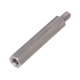 Piuliţă Distanţieră Filetată 70mm M8 | Electronic-mag.ro | Componente Electronice