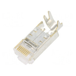 Mufă RJ45 Cat5e 8P8C 6.6mm | Electronic-mag.ro | Componente Electronice