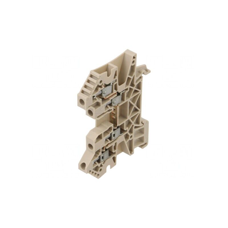 Conector Bej pentru Șine de 4mm2, 4 Borne, 800V 32A | Electronic-mag.ro | Componente Electronice Conector Bej pentru Șine de 4mm2, 4 Borne, 800V 32A | Electronic-mag.ro | Componente Electronice