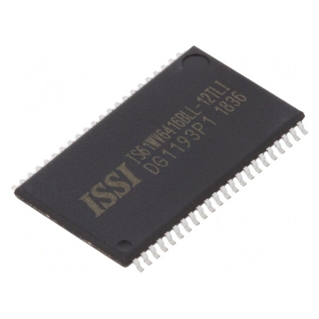 Memorie SRAM 1Mb 64kx16 3.3V 12ns TSOP44 II | Electronic-mag.ro | Componente Electronice