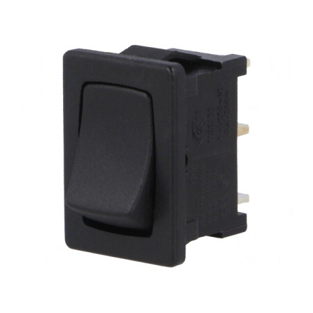 Comutator Basculant Negru ON-OFF 10A 250V | Electronic-mag.ro | Componente Electronice