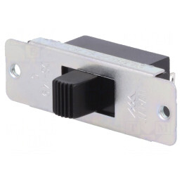 Comutator glisant 3 poziții ON-OFF-ON 6A/250V | Electronic-mag.ro | Componente Electronice