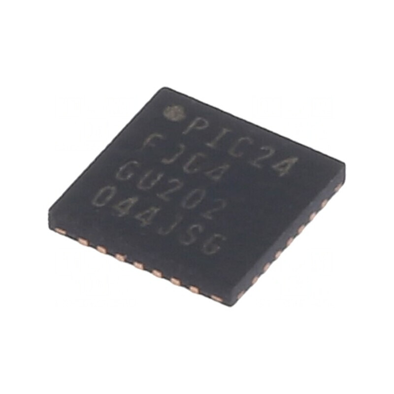 Microcontroler PIC24 64kB 2-3.6VDC SMD UQFN28 8kB SRAM | Electronic-mag.ro | Componente Electronice