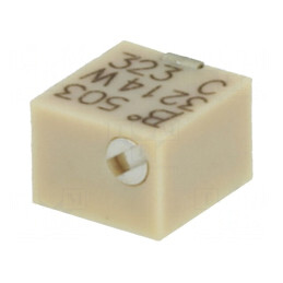 Potențiometru Vertical Multitură 50kΩ 250mW SMD | Electronic-mag.ro | Componente Electronice