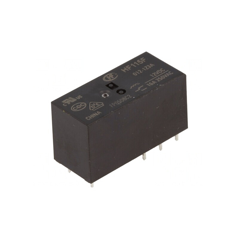 Releu electromagnetic SPDT 12VDC 16A PCB | Electronic-mag.ro | Componente Electronice