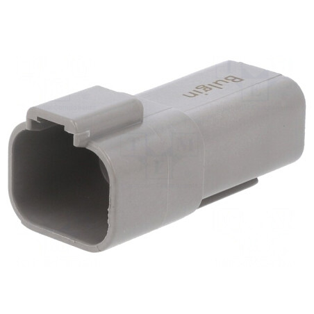 Conector cablu-cablu PX0 tată 4 pini gri IP68 | Electronic-mag.ro | Componente Electronice